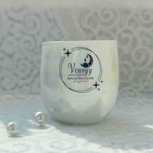 Holographic Jar Candle